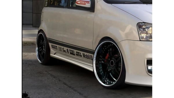 Lip Spoiler Fiat Panda Side Skirts Racer