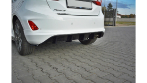 Lip Spoiler Ford Fiesta VIII ST ST-Line Rear Valance Gloss Black