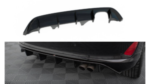 Lip Spoiler Ford Fiesta VIII ST Rear Valance Gloss Black
