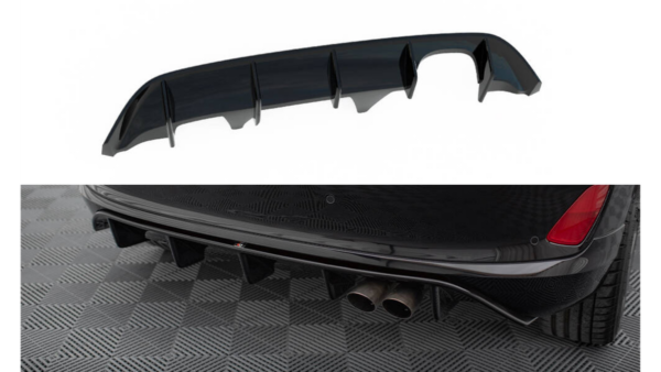 Lip Spoiler Ford Fiesta VIII ST Rear Valance Gloss Black