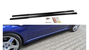 Lip Spoiler Ford Focus I RS Side Skirts Gloss Black