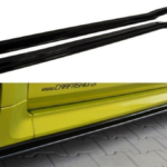 Lip Spoiler Ford Focus II RS Side Skirts Gloss Black