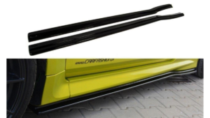 Lip Spoiler Ford Focus II RS Side Skirts Gloss Black