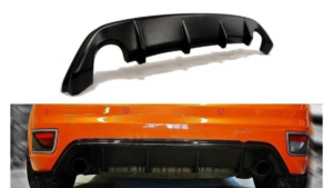 Lip Spoiler Ford Focus II ST Rear Valance Gloss Black