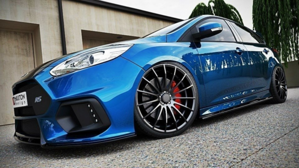 Diffuser Ford Focus III ST / ST-Line Facelift Kombi Side Skirts Gloss Black