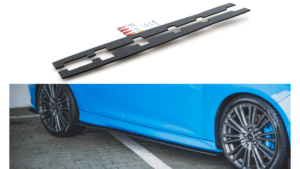 Lip Spoiler Ford Focus III RS Side Skirts Racing Black-Red