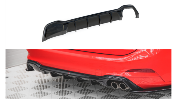 Lip Spoiler Ford Focus IV ST-Line Rear Valance Gloss Black
