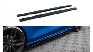 Lip Spoiler Ford Focus IV ST ST-Line Side Skirts Gloss Black
