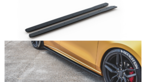 Lip Spoiler Ford Focus IV ST ST-Line Side Skirts Racing Black