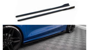 Lip Spoiler Ford Focus IV ST ST-Line Side Skirts v.4 Gloss Black