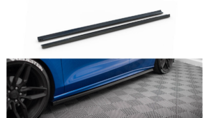 Lip Spoiler Ford Focus IV ST ST-Line Side Skirts v.5 Gloss Black