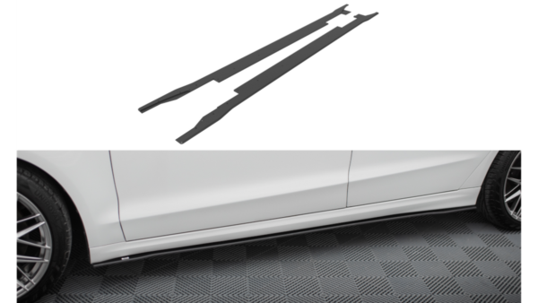 Lip Spoiler Ford Mondeo V Facelift Fusion II Facelift Side Skirts Street Pro Black-Red