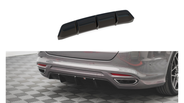 Lip Spoiler Ford Mondeo V Facelift ST-Line Rear Valance Gloss Black