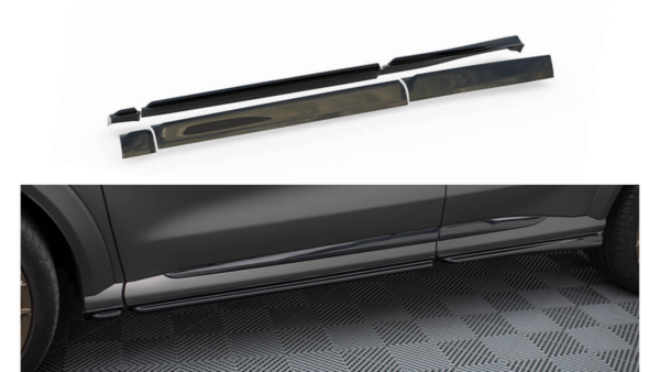 Lip Spoiler Ford Puma ST ST-Line Standard I Side Skirts Gloss Black