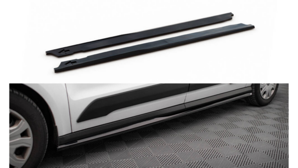 Lip Spoiler Ford Transit Connect II Facelift Side Skirts