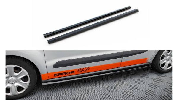 Lip Spoiler Ford Transit Courier I Side Skirts
