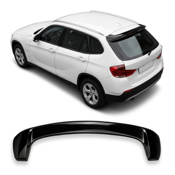 Roof Spoiler Gloss Black fit for BMW X1 (E84) 2012-2015