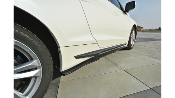 Lip Spoiler Honda CR-Z Side Skirts Gloss Black