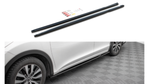 Lip Spoiler Honda Civic IX Side Skirts Gloss Black