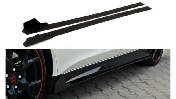 Lip Spoiler Honda Civic IX Type-R Side Skirts Racing