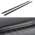 Lip Spoiler Honda Civic X Sport Side Skirts Street Pro Black-Red