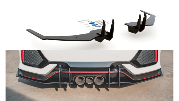 pol_pl_Dokladka-Honda-Civic-X-Type-R-Zderzak-Tyl-Flaps-Black-Red-Racing-Durability-v-2-273974_7.png Lip Spoiler Honda Civic X Type-R Rear Valance + Flaps Black-Red Racing Durability v.2