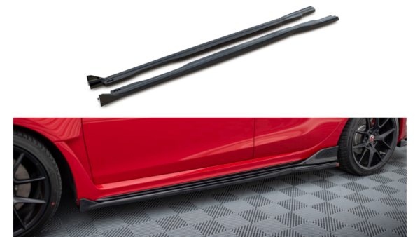Lip Spoiler Honda Civic XI Type-R Side Skirts v.2