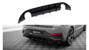 Lip Spoiler Hyundai I30 III Facelift N Rear Valance Gloss Black