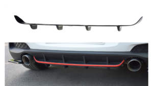 Lip Spoiler Hyundai I30 III N Rear Valance Gloss Black