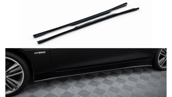 Lip Spoiler Infiniti Q50 S I Side Skirts v.2