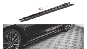 Lip Spoiler Infiniti Q60 S II Side Skirts Gloss Black