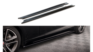 Lip Spoiler Jaguar F-TYPE Side Skirts Gloss Black