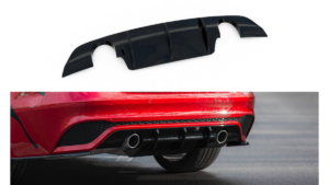 Lip Spoiler Jaguar XE R-Dynamic X760 Facelift Rear Valance Gloss Black