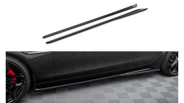 Lip Spoiler Jaguar XE X760 Facelift Side Skirts