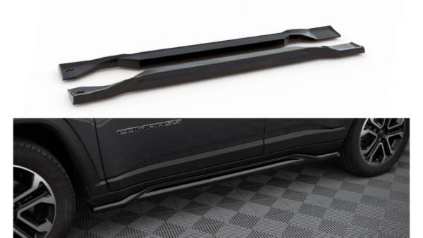 Lip Spoiler Jeep Compass Limited II Facelift Side Skirts
