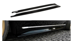 Lip Spoiler Jeep Grand Cherokee WK2 Summit Facelift Side Skirts Gloss Black