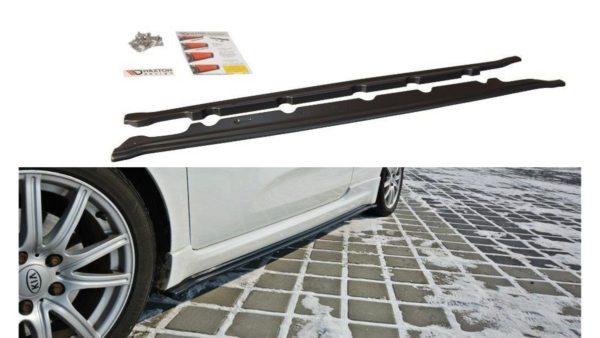 Lip Spoiler Kia Ceed II GT GT-Line Proceed Side Skirts Gloss Black