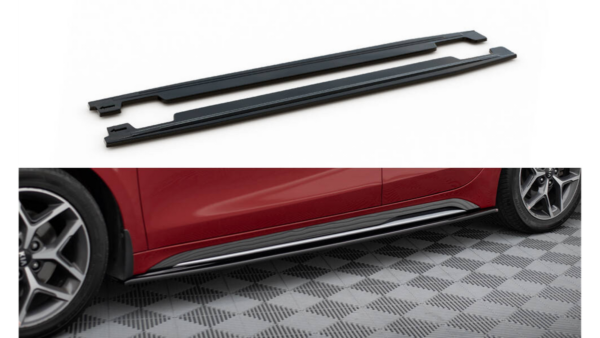 Lip Spoiler Kia Ceed III GT GT-Line Proceed I Side Skirts Gloss Black