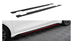 Lip Spoiler Kia Ceed III GT Proceed I Side Skirts Street Pro Black