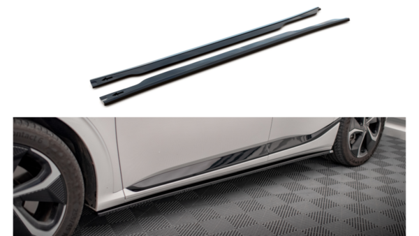 Lip Spoiler Kia EV6 I GT-Line Side Skirts Gloss Black