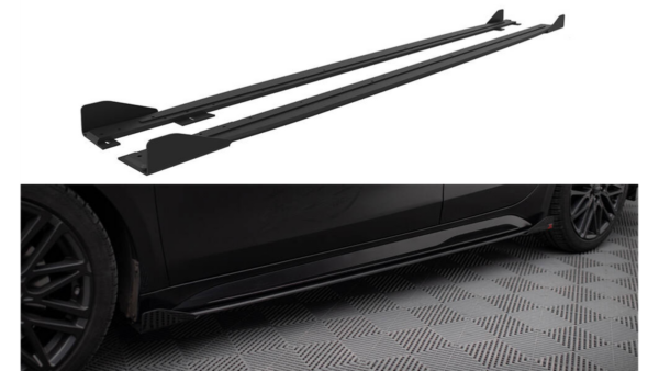 Lip Spoiler Kia ProCeed I GT Facelift Ceed GT III Facelift Side Skirts Street Pro Black + Gloss Flaps