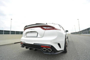 Lip Spoiler Kia Stinger I GT GT-Line Rear Gloss Black