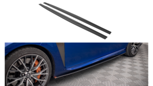 Lip Spoiler Lexus GS F IV Facelift Side Skirts Street Pro Black