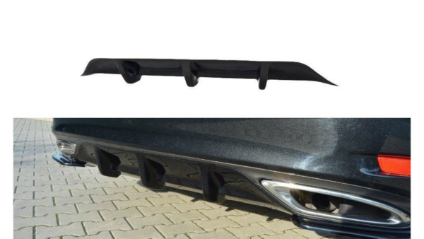Lip Spoiler Lexus GS IV Facelift Rear Gloss Black