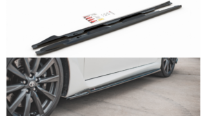 Lip Spoiler Lexus IS II F Side Skirts Gloss Black