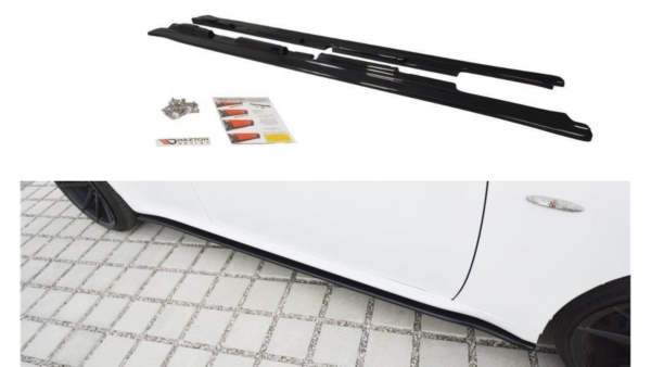 Lip Spoiler Lexus IS II Side Skirts Gloss Black
