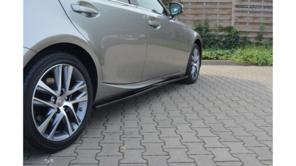 Diffuser Lexus IS III/III Facelift Side Skirts Gloss Black