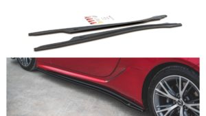Lip Spoiler Lexus LC 500 Side Skirts Gloss Black