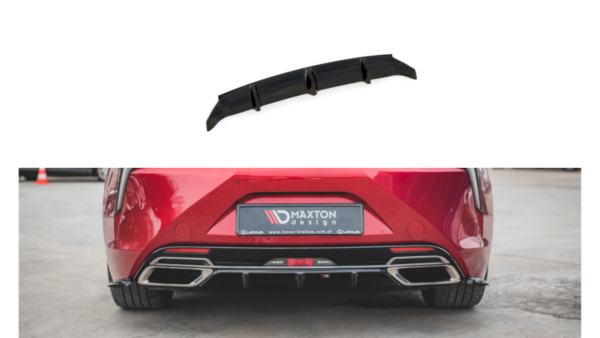 Lip Spoiler Lexus LC 500 Rear Valance Gloss Black