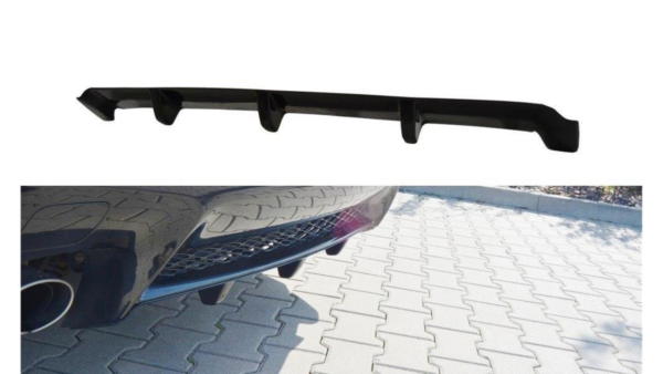 Lip Spoiler Lexus RC F Rear Gloss Black